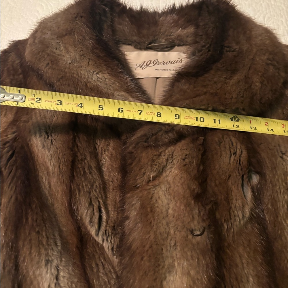 Vintage Genuine Mink fur coat - Picture 4 of 5